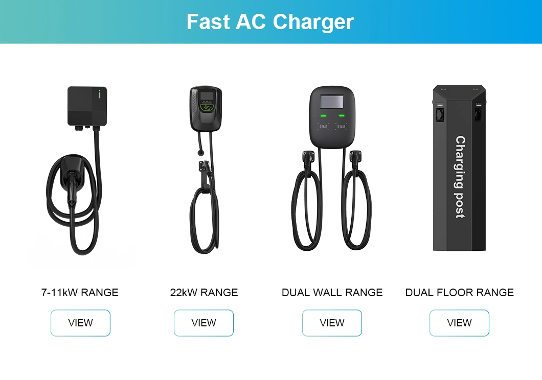 Manufacturer 22kw Wallbox Fast Electric Charging Station EV Car Charger