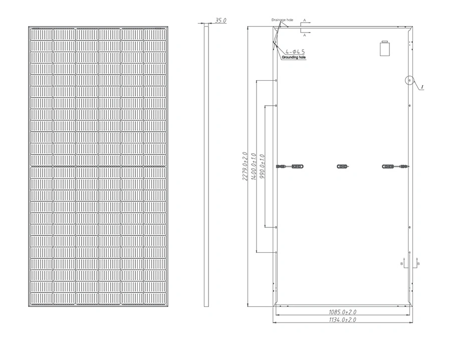 High Quality Solar Panels 550W 560W Mono Solar Panel for Home and Commercial Use