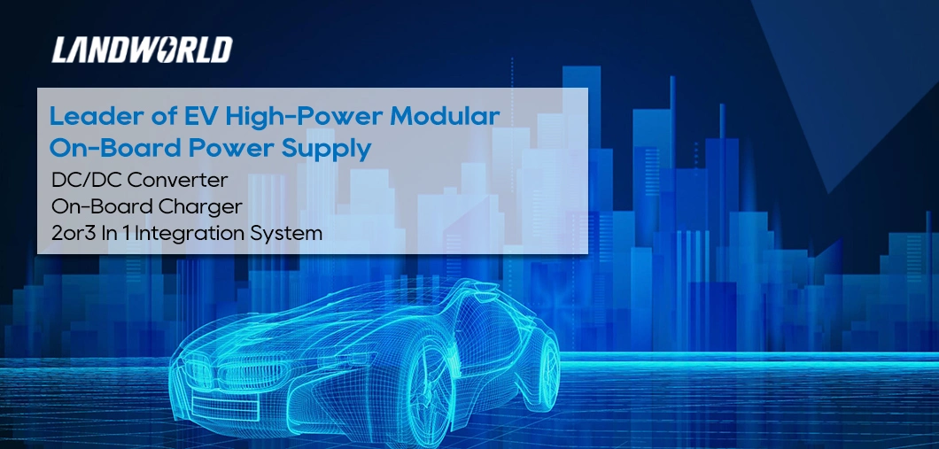 Landworld 11kw Obc on-Board Charger Fast EV Battery Charger Power Supply