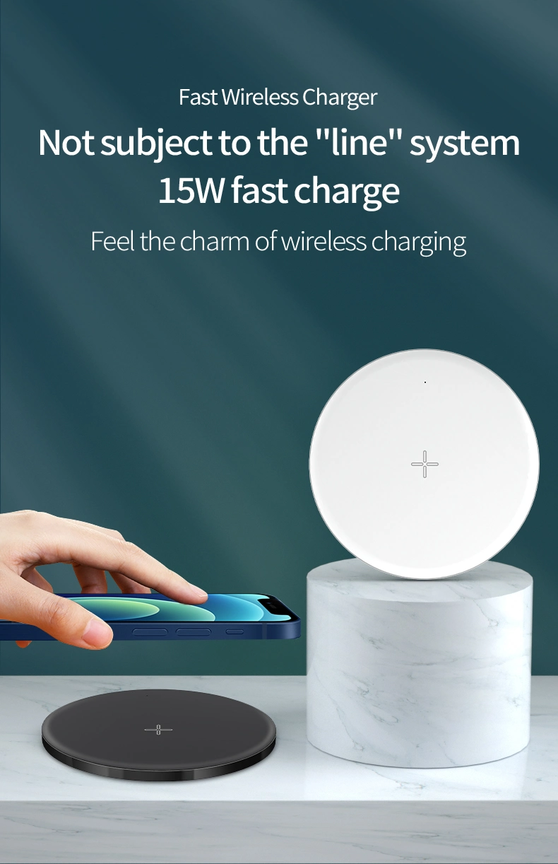 Factory Wholesale 5W Fast Charging Pad Portable Universal Qi Wireless Charger