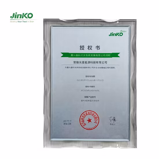 Jinko Panel Solar 540 W hocheffiziente halbgeschnittene Mono-Haus-Solarmodule