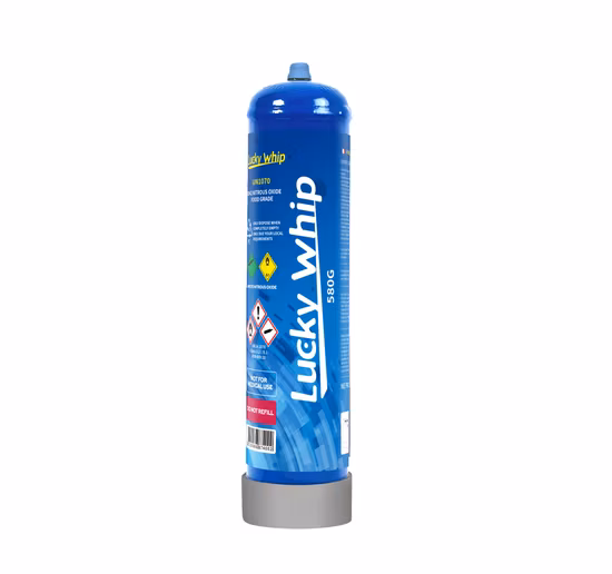 Großhandel mit kundenspezifischem Schnellgas-Schlagsahne-Ladegerät 580 g N2o-Stickstoffoxid